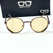 Cartier – 06017 – 56 – Brown Yellow – Metal – Sunglasses – Unisex