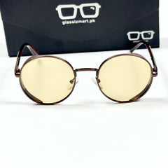 Cartier – 06017 – 56 – Brown Yellow – Metal – Sunglasses – Unisex