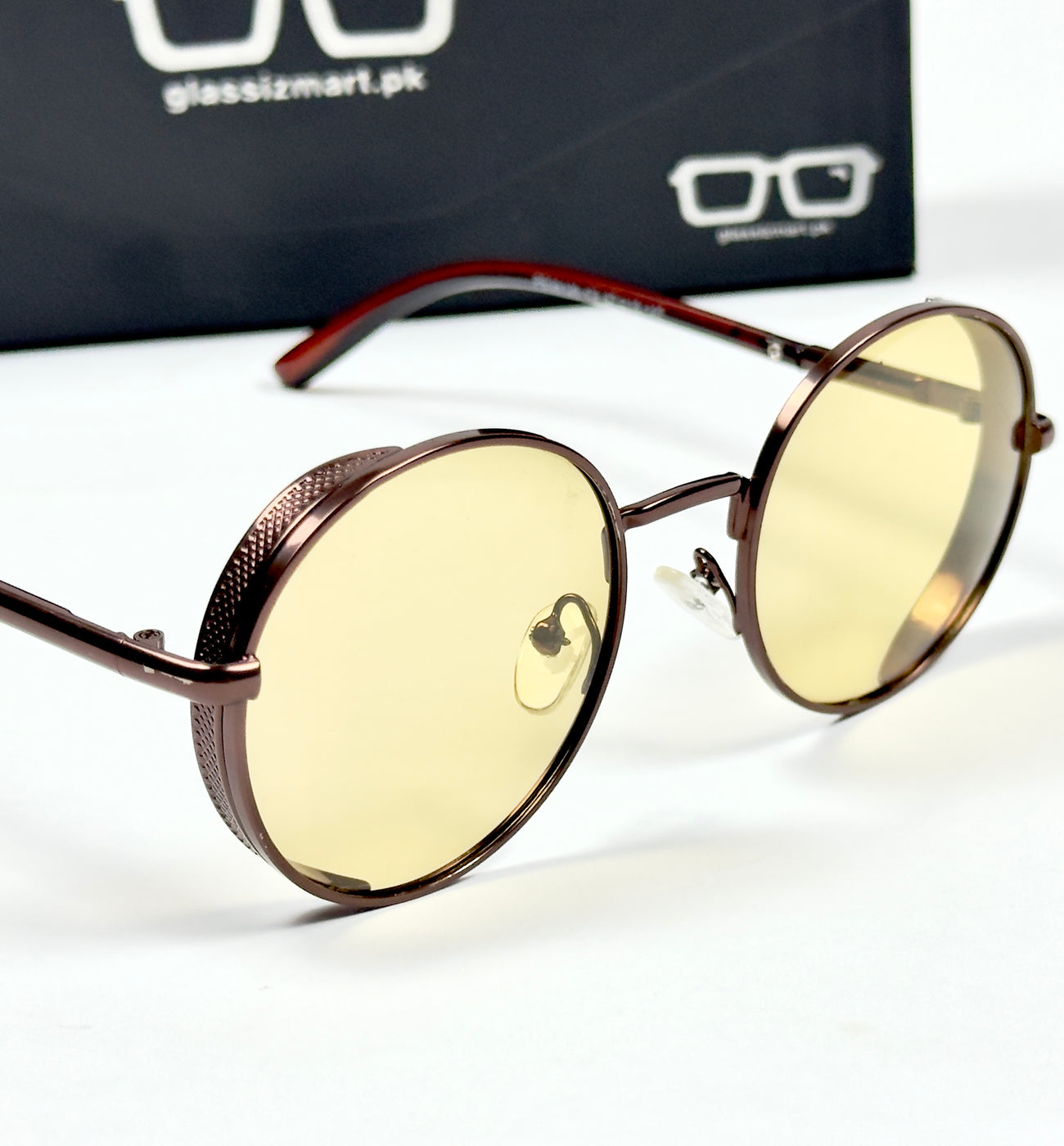 Cartier – 06017 – 56 – Brown Yellow – Metal – Sunglasses – Unisex