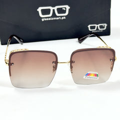 Gucci – 905 – 54 – Golden Brown – Metal – Sunglasses – Ladies