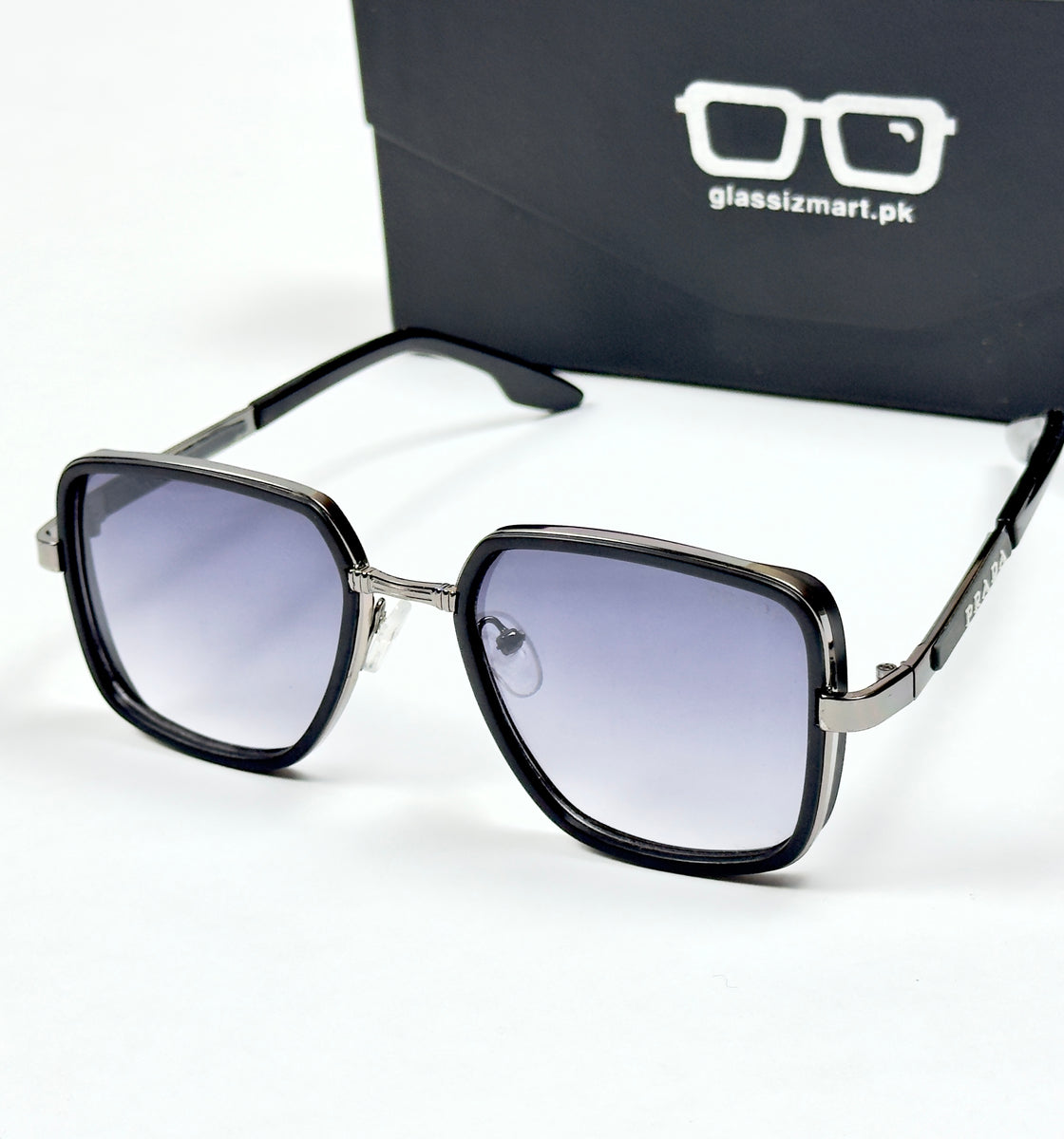 Prada – 259 – 56 – Black Gradient – Metal – Sunglasses – Unisex