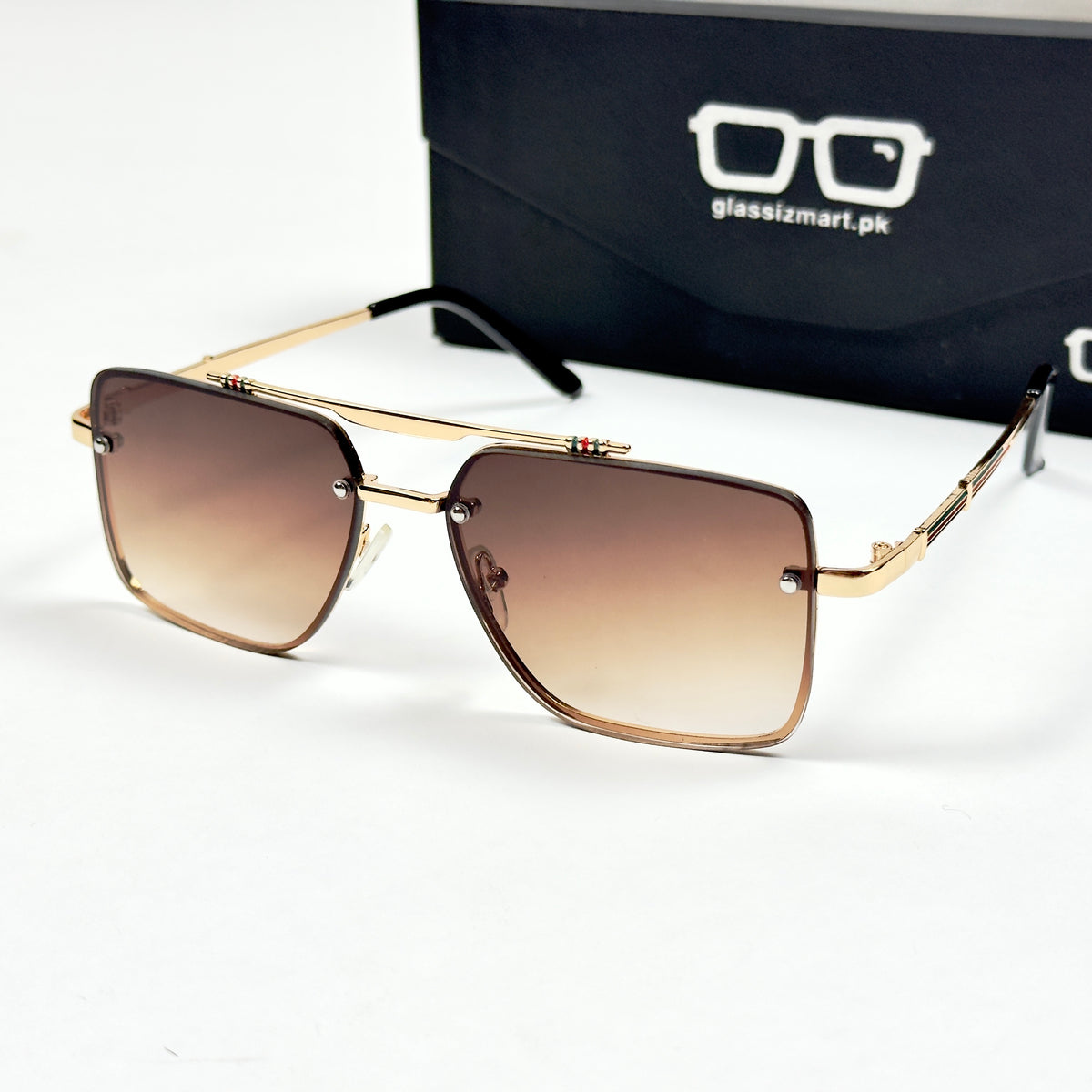 Gucci – 5017 – 50 –  Golden Brown Gradient – Metal – Sunglasses – Unisex