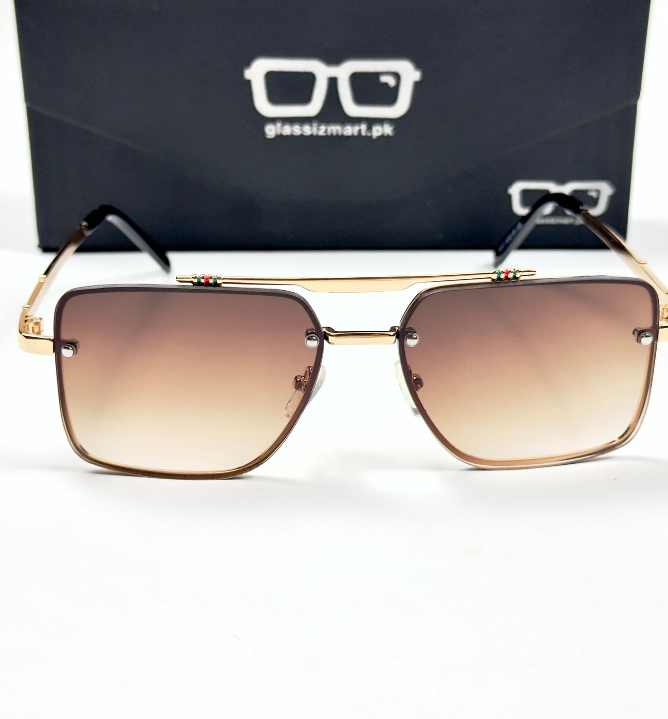 Gucci – 5017 – 50 –  Golden Brown Gradient – Metal – Sunglasses – Unisex