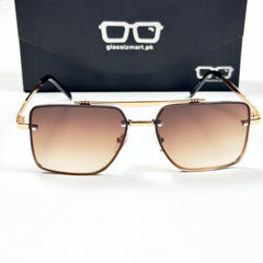 Gucci – 5017 – 50 –  Golden Brown Gradient – Metal – Sunglasses – Unisex