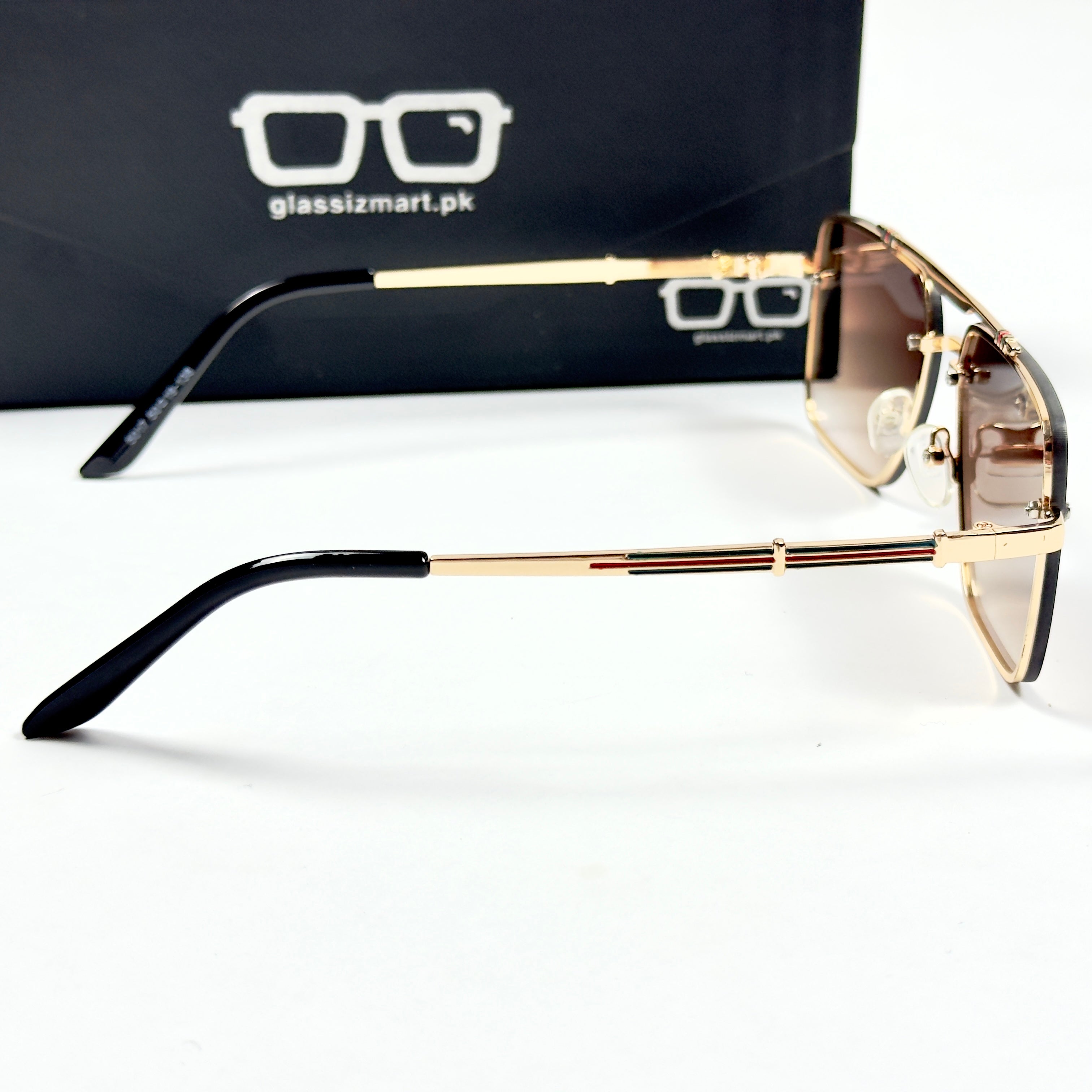 Gucci – 5017 – 50 –  Golden Brown Gradient – Metal – Sunglasses – Unisex