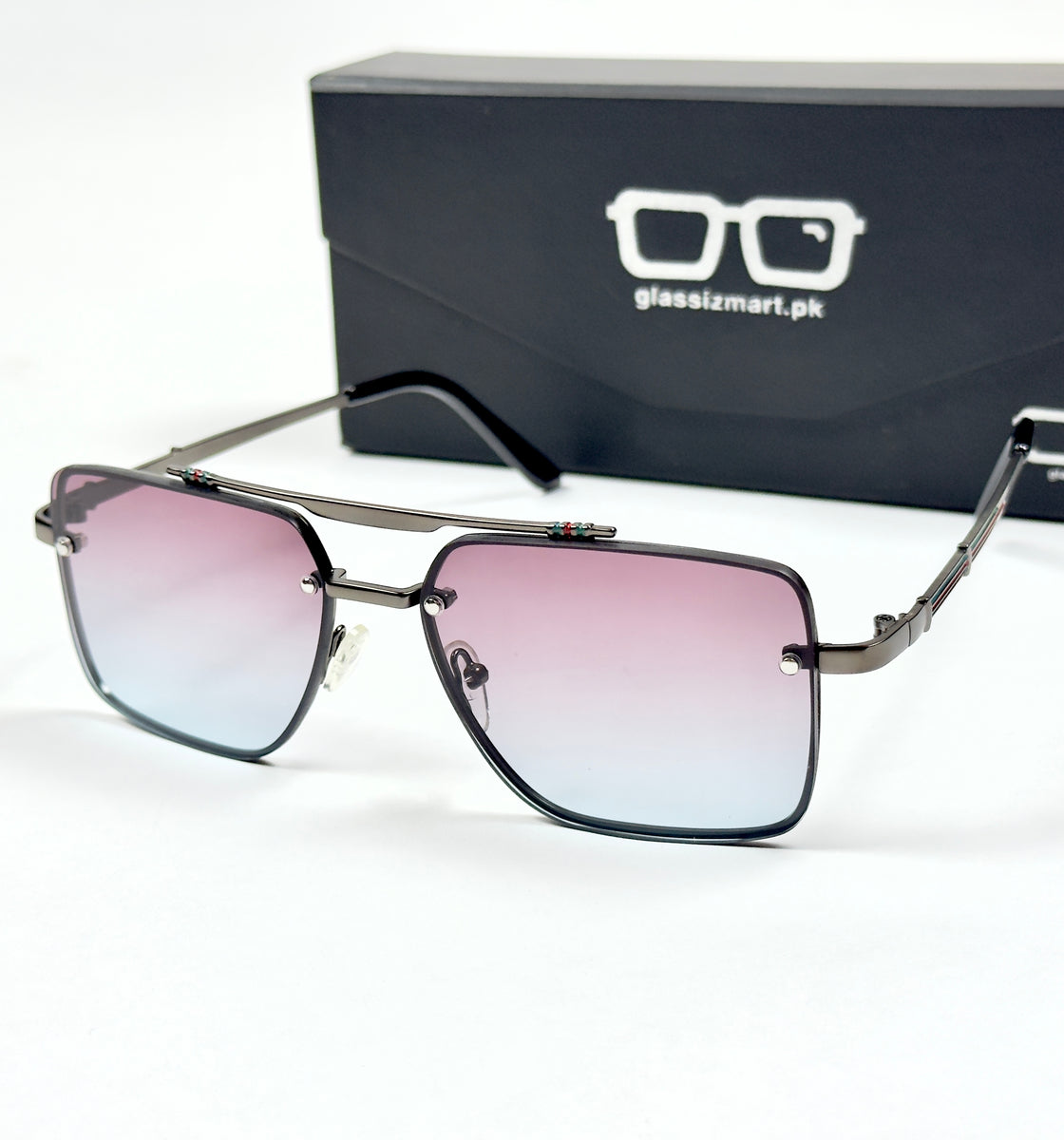 Gucci – 5017 – 50 – Grey Multi – Metal – Sunglasses – Unisex