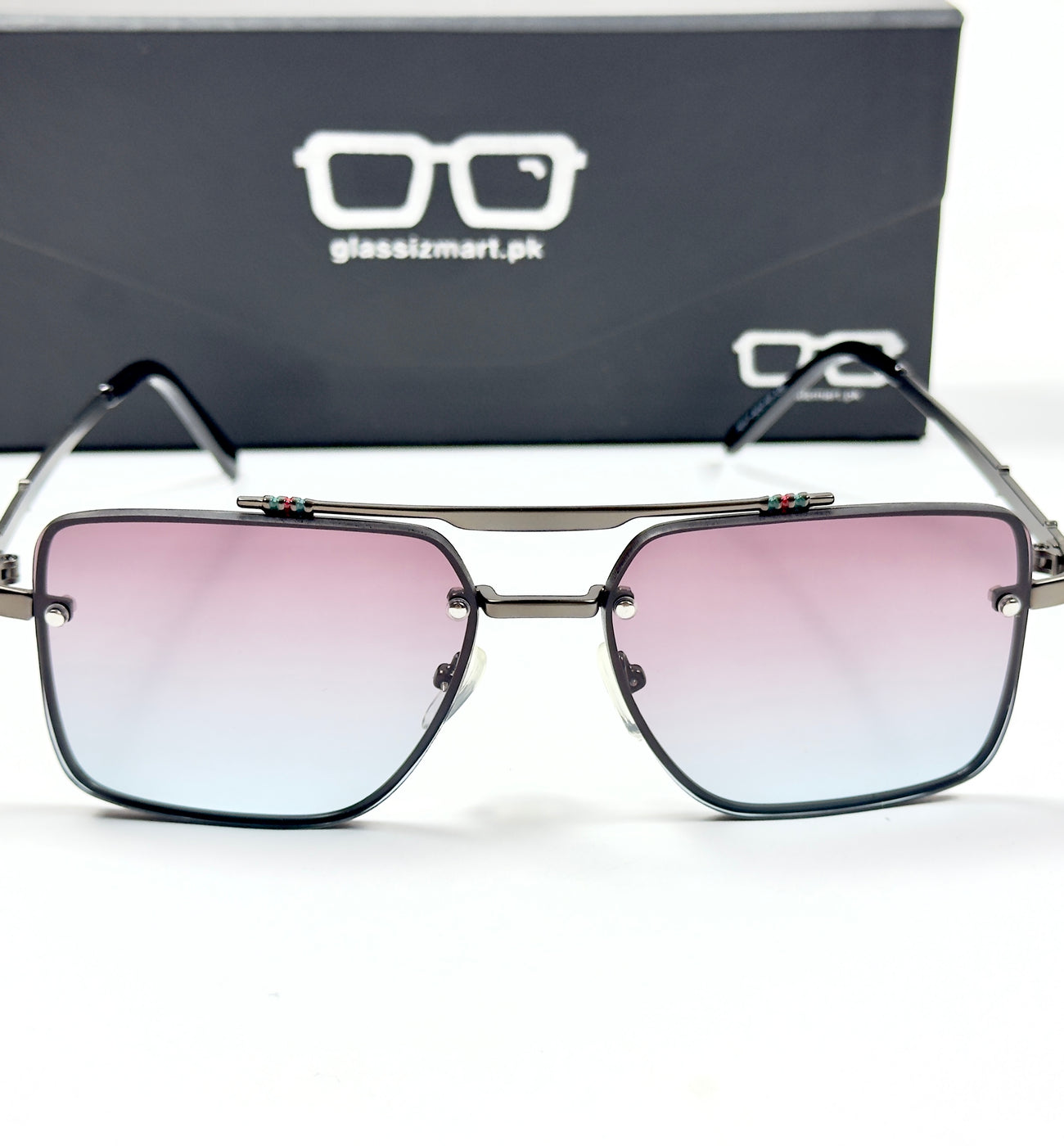 Gucci – 5017 – 50 – Grey Multi – Metal – Sunglasses – Unisex