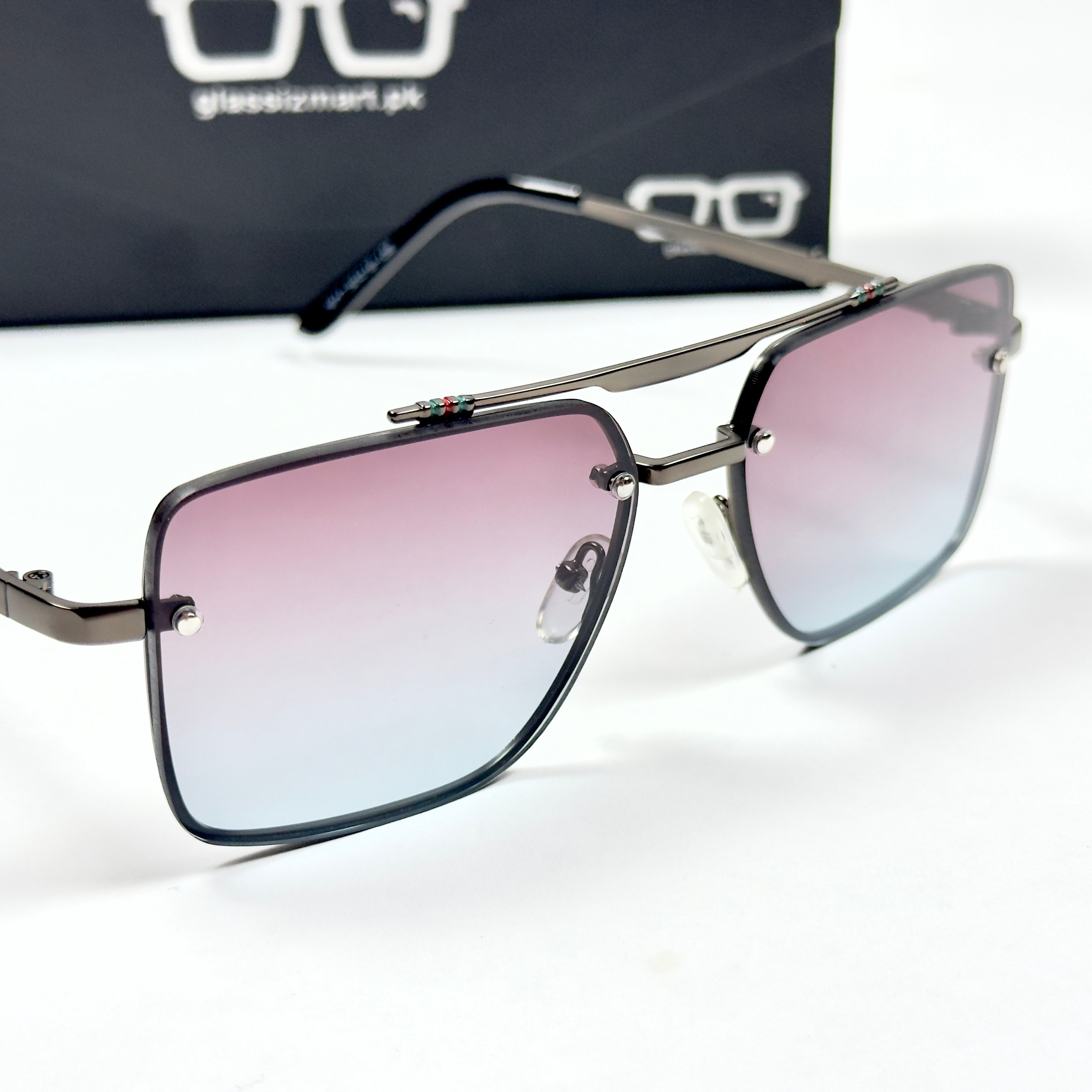 Gucci – 5017 – 50 – Grey Multi – Metal – Sunglasses – Unisex