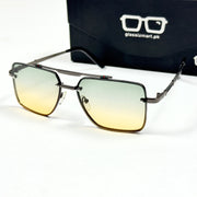 Gucci – 5017 – 50 – Grey 2 Tone – Metal – Sunglasses – Unisex