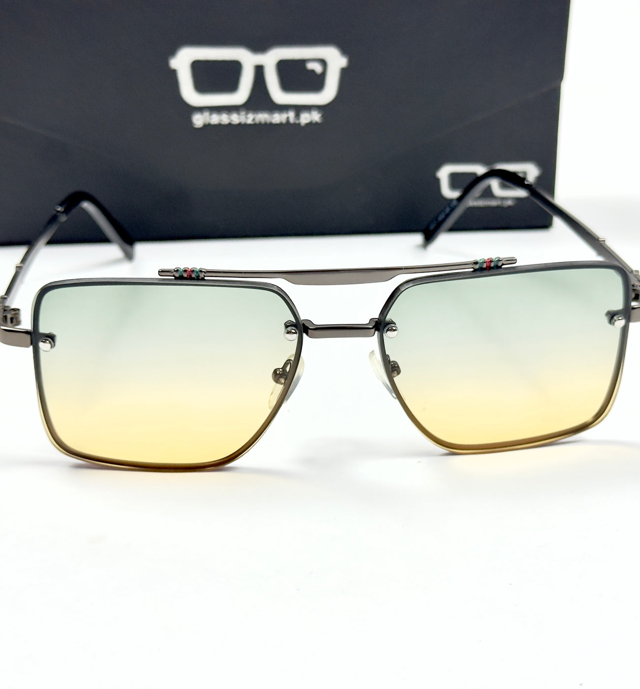 Gucci – 5017 – 50 – Grey 2 Tone – Metal – Sunglasses – Unisex