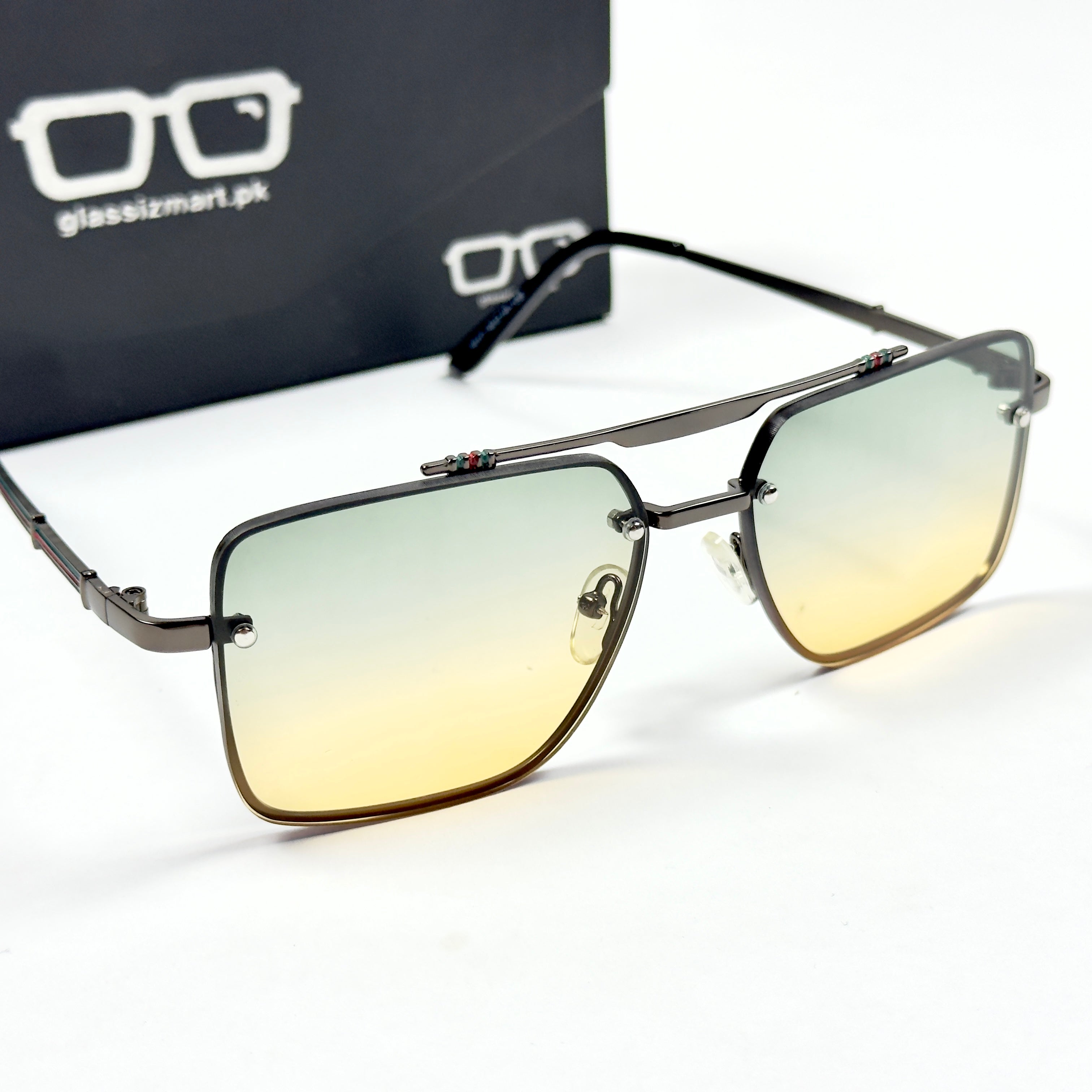 Gucci – 5017 – 50 – Grey 2 Tone – Metal – Sunglasses – Unisex