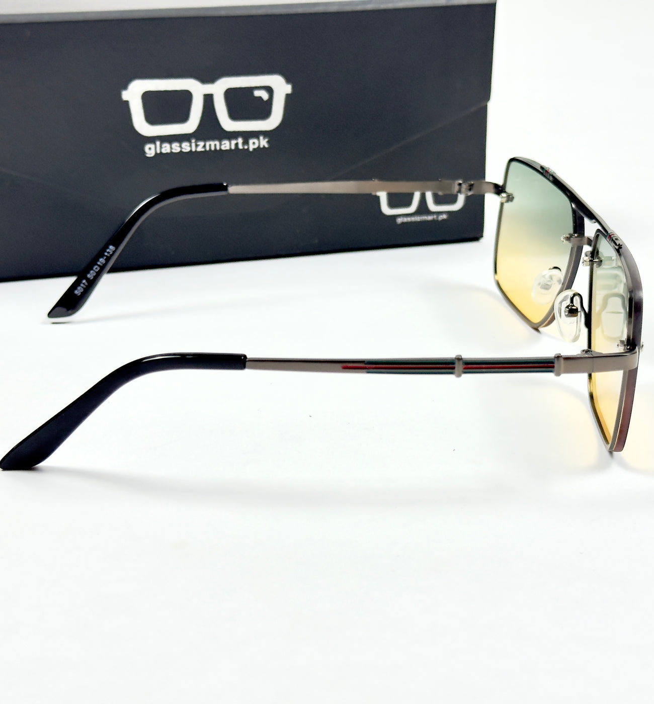 Gucci – 5017 – 50 – Grey 2 Tone – Metal – Sunglasses – Unisex
