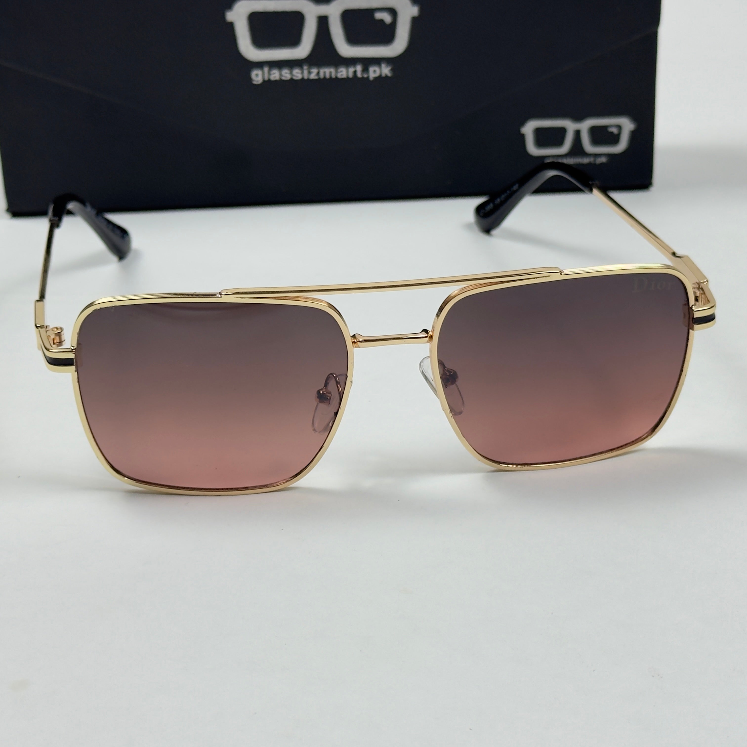Dior – 335 – 55 – Golden Pink – Metal – Sunglasses – Unisex