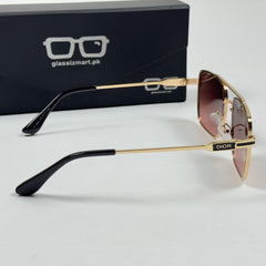 Dior – 335 – 55 – Golden Pink – Metal – Sunglasses – Unisex