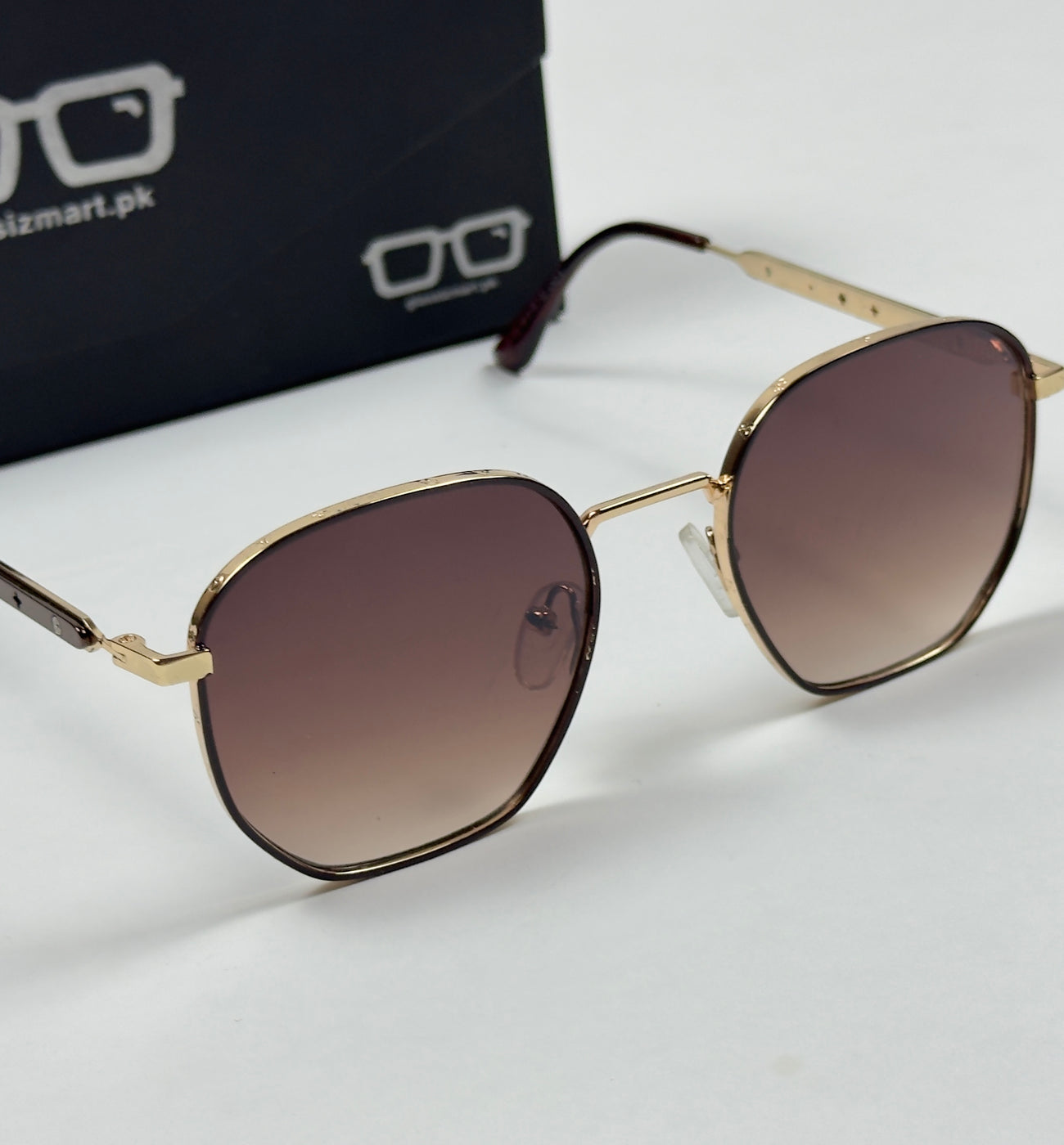Louis Vuitton – 11731 – 55 – Golden Brown – Metal – Sunglasses – Unisex