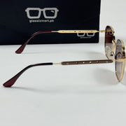 Louis Vuitton – 11731 – 55 – Golden Brown – Metal – Sunglasses – Unisex