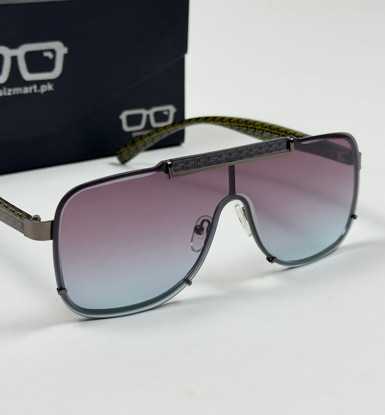Burberry – 5007 - 51 – Black Multi - Metal - Sunglasses – Unisex