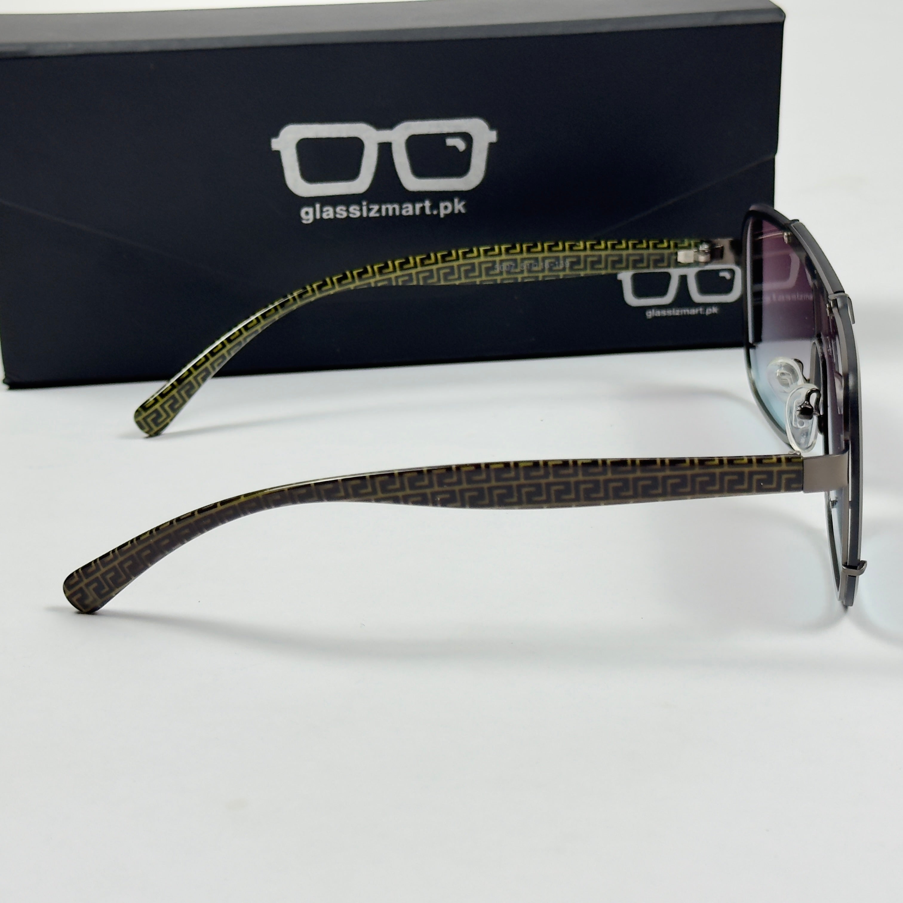 Burberry – 5007 - 51 – Black Multi - Metal - Sunglasses – Unisex