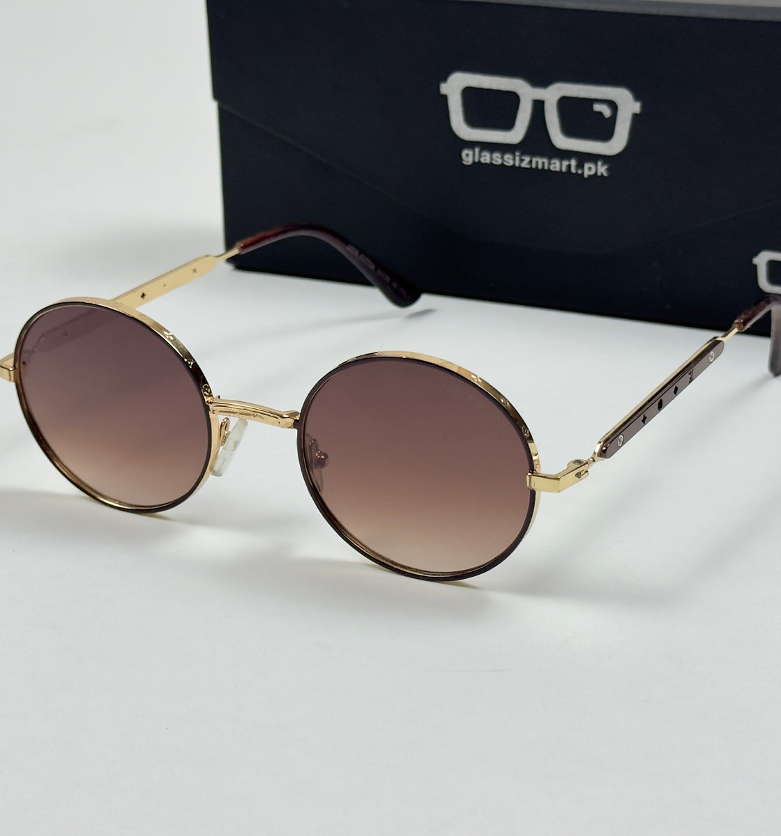 Louis Vuitton – 11732 – 55 – Golden Brown – Metal – Sunglasses – Unisex