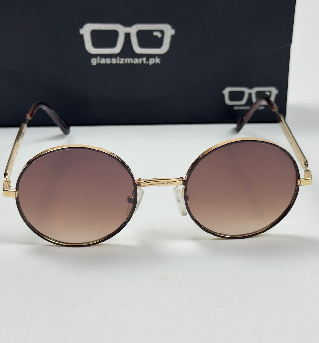 Louis Vuitton – 11732 – 55 – Golden Brown – Metal – Sunglasses – Unisex