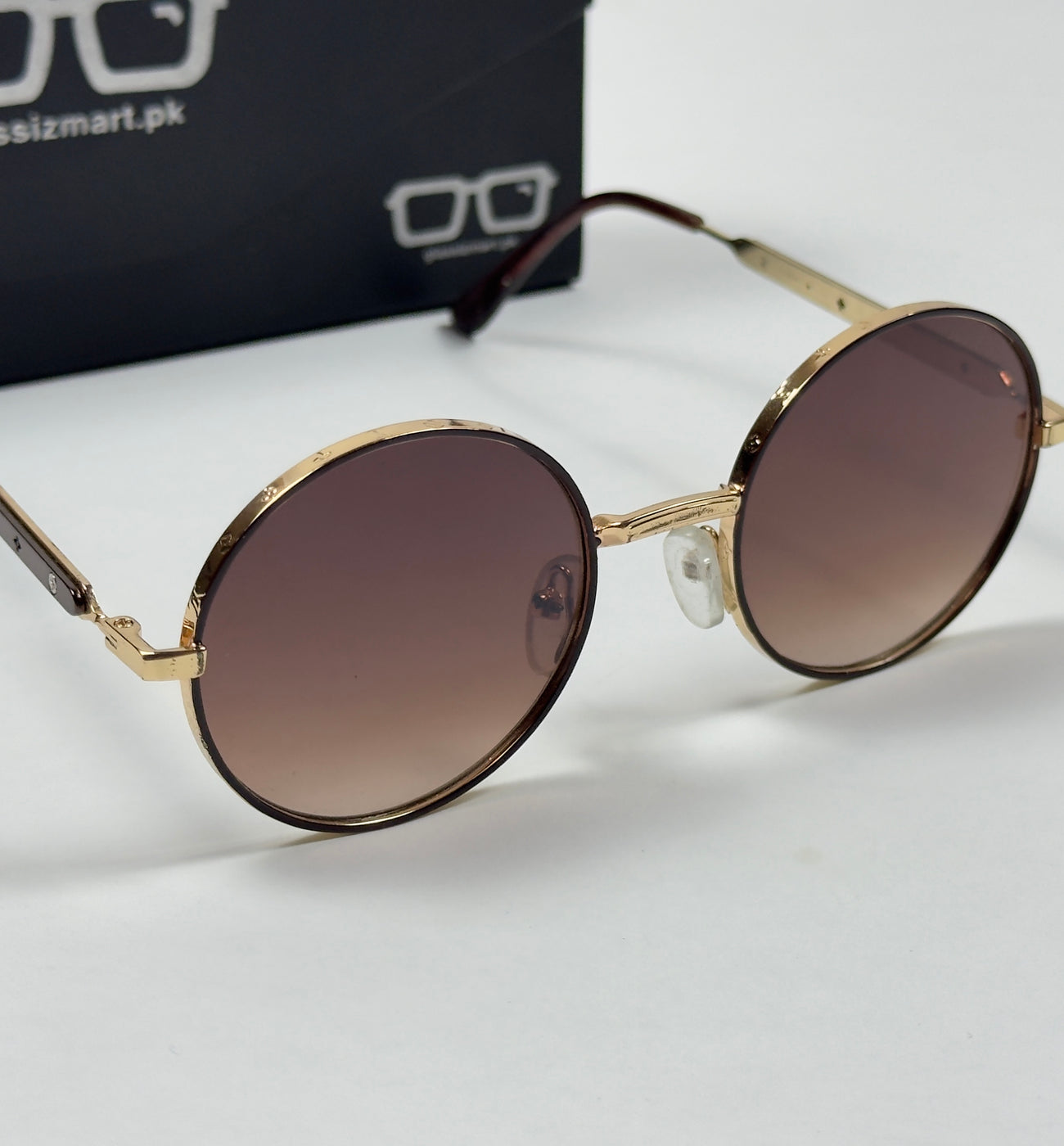 Louis Vuitton – 11732 – 55 – Golden Brown – Metal – Sunglasses – Unisex