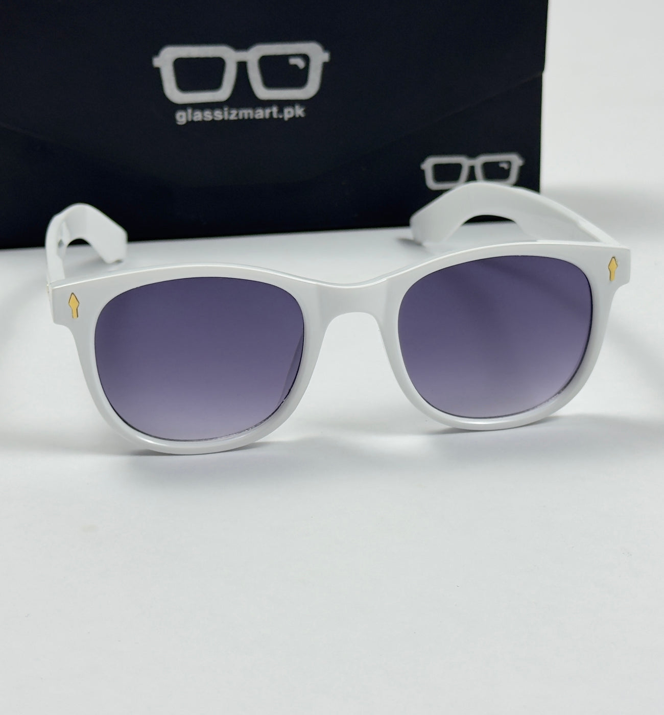Moscot – 86337 – 50 - White Black Gradient – Acetate  – Sunglasses - Unisex