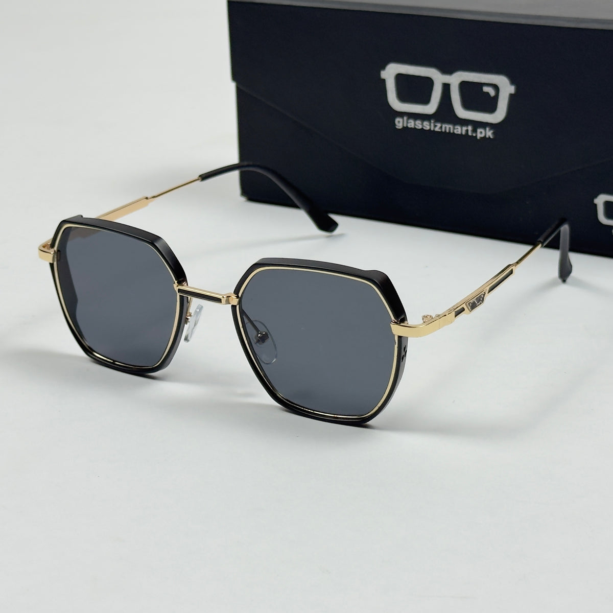 Dior – 5039 – 51 – Golden Black – Metal – Sunglasses – Unisex