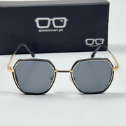 Dior – 5039 – 51 – Golden Black – Metal – Sunglasses – Unisex