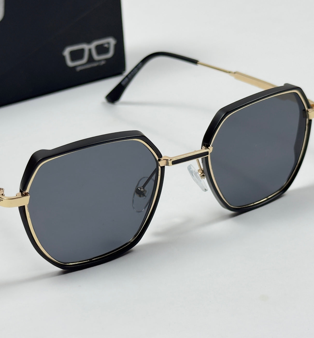 Dior – 5039 – 51 – Golden Black – Metal – Sunglasses – Unisex