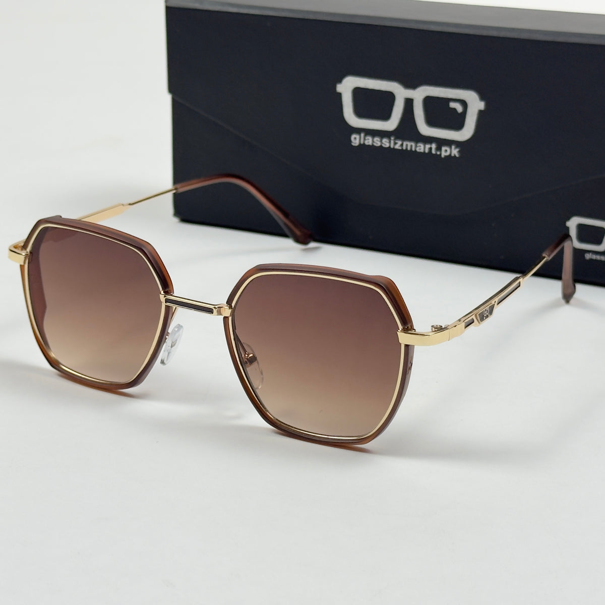 Dior – 5039 – 51 – Golden Brown – Metal – Sunglasses – Unisex