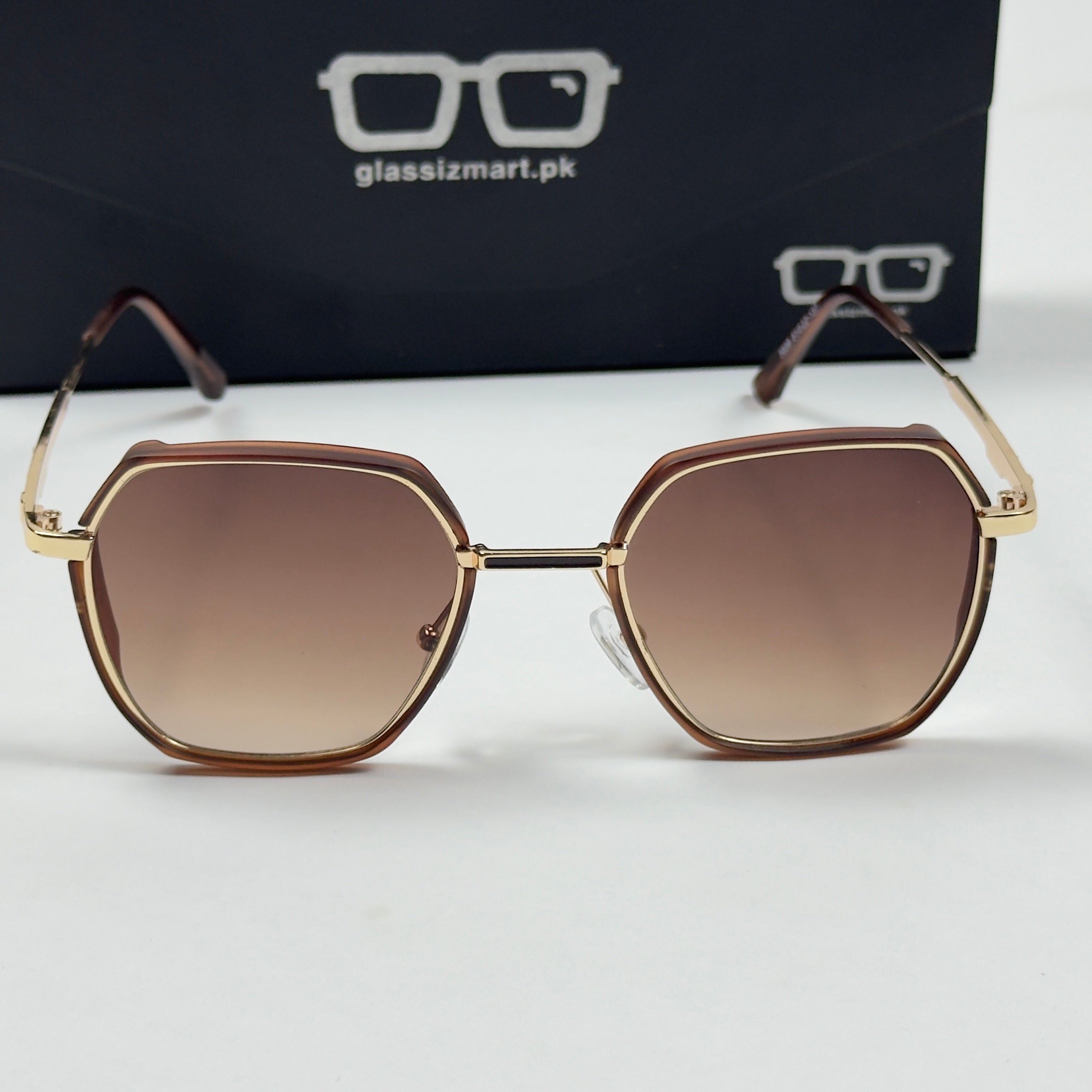 Dior – 5039 – 51 – Golden Brown – Metal – Sunglasses – Unisex