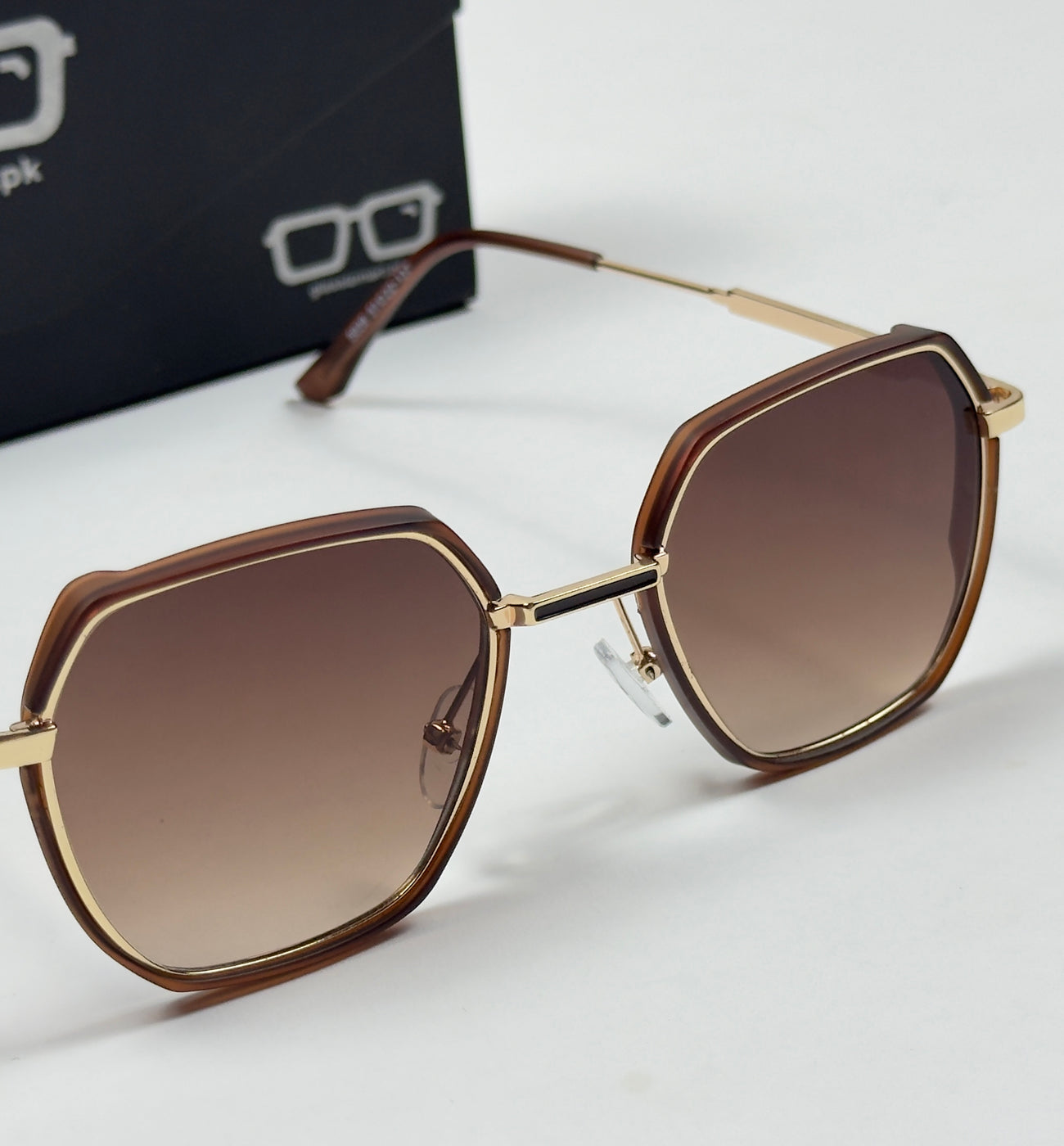 Dior – 5039 – 51 – Golden Brown – Metal – Sunglasses – Unisex