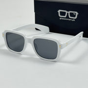 Moscot – 6027 – 52 - White Black – Acetate  – Sunglasses - Unisex