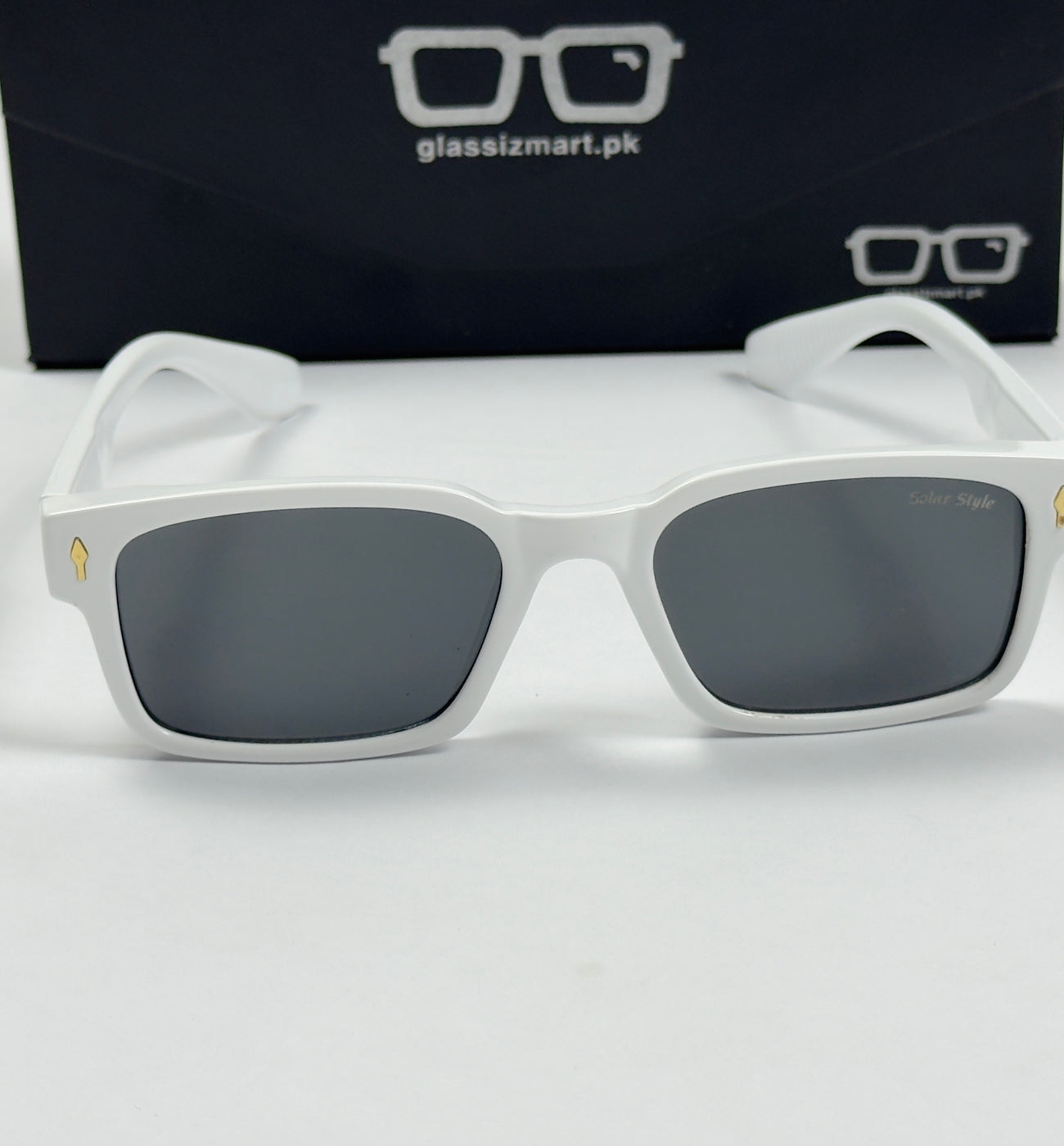 Moscot – 6041 – 53 - White Black – Acetate  – Sunglasses - Unisex