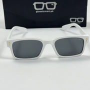 Moscot – 6041 – 53 - White Black – Acetate  – Sunglasses - Unisex