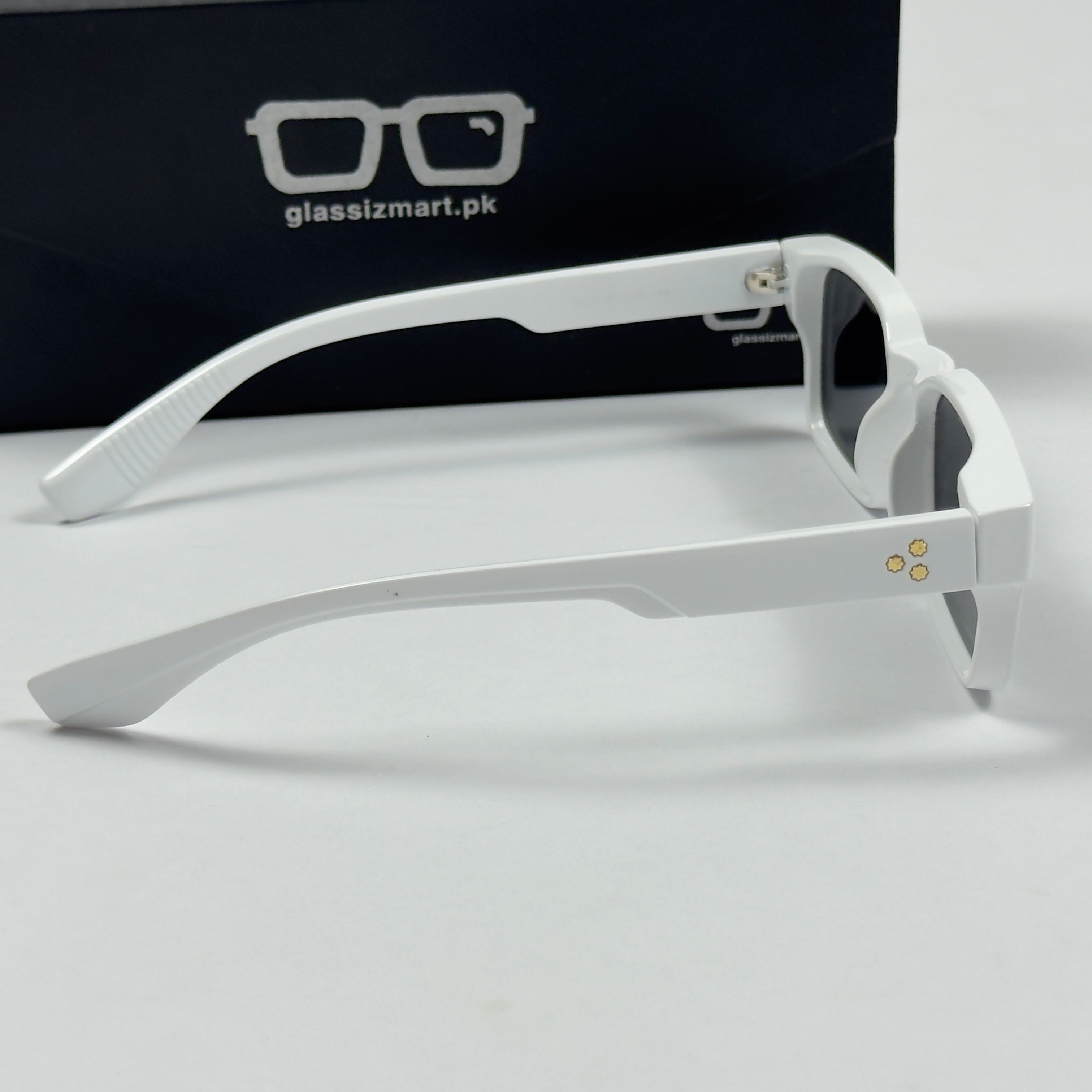 Moscot – 6041 – 53 - White Black – Acetate  – Sunglasses - Unisex