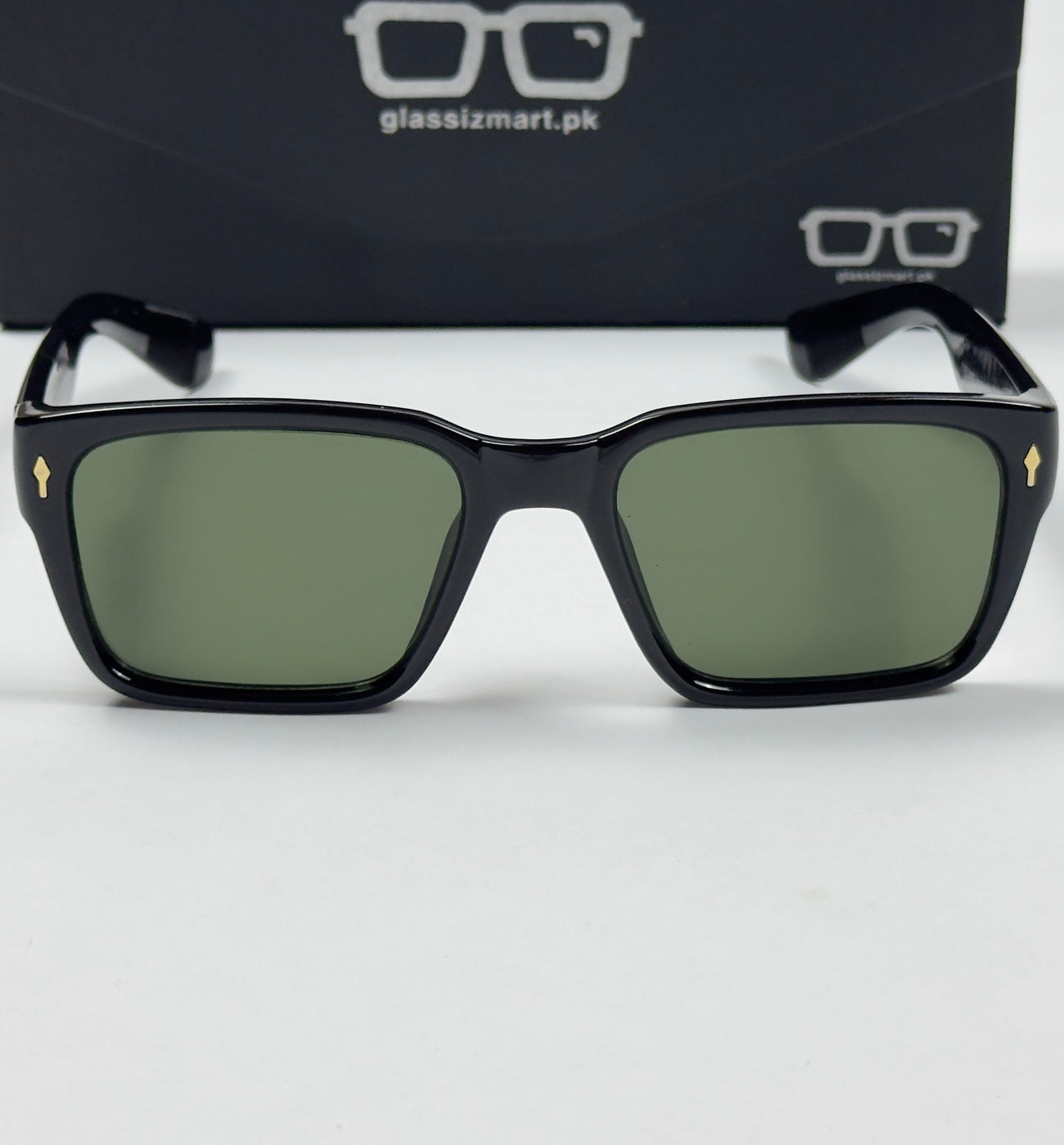 Moscot – 6507 – 53 - Black Green – Acetate  – Sunglasses - Unisex