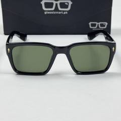 Moscot – 6507 – 53 - Black Green – Acetate  – Sunglasses - Unisex