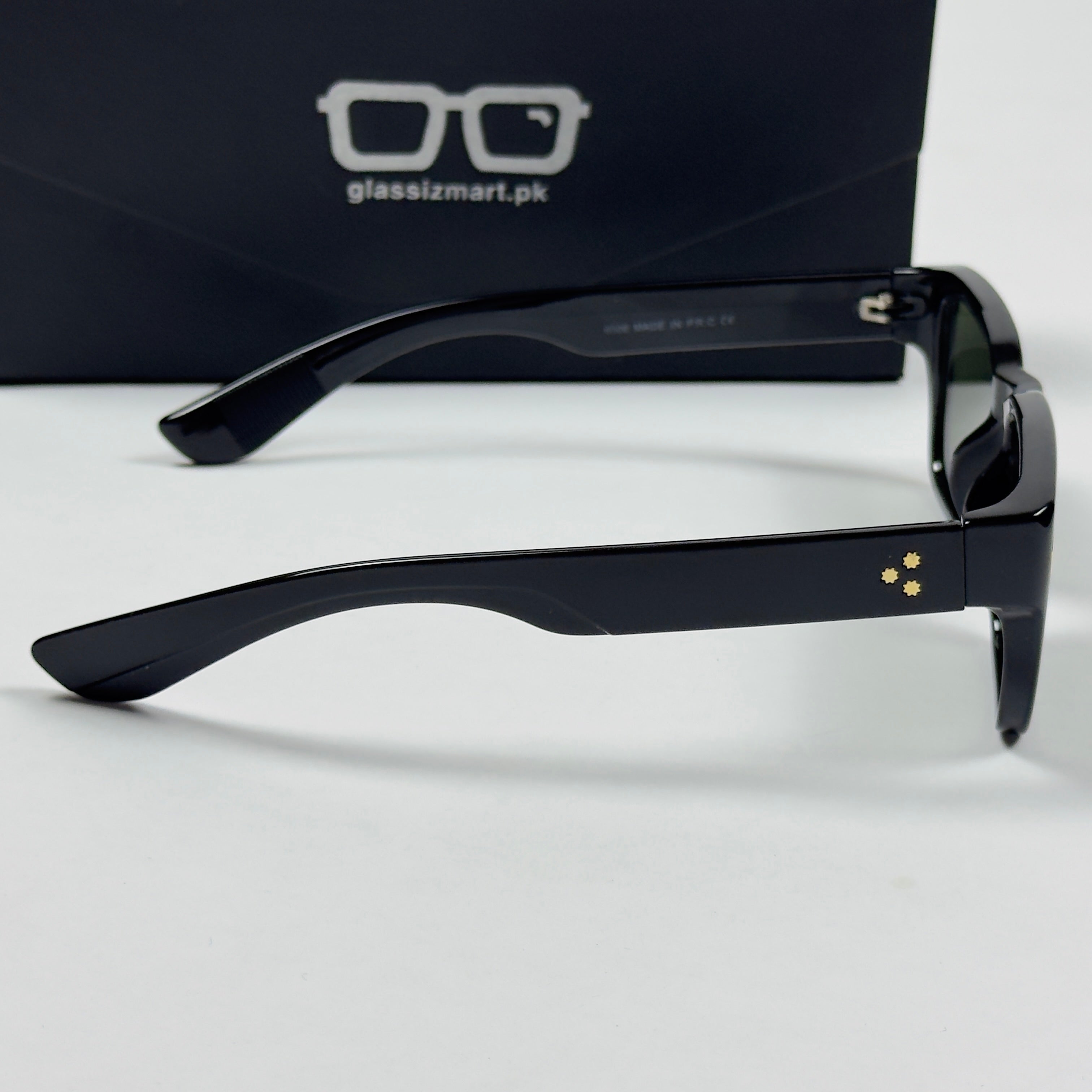Moscot – 6507 – 53 - Black Green – Acetate  – Sunglasses - Unisex