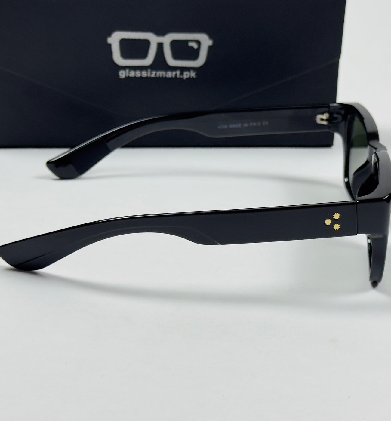 Moscot – 6507 – 53 - Black Green – Acetate  – Sunglasses - Unisex
