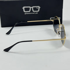 Rayban – 1972 – 55 – Golden Black – Metal – Sunglasses – Women