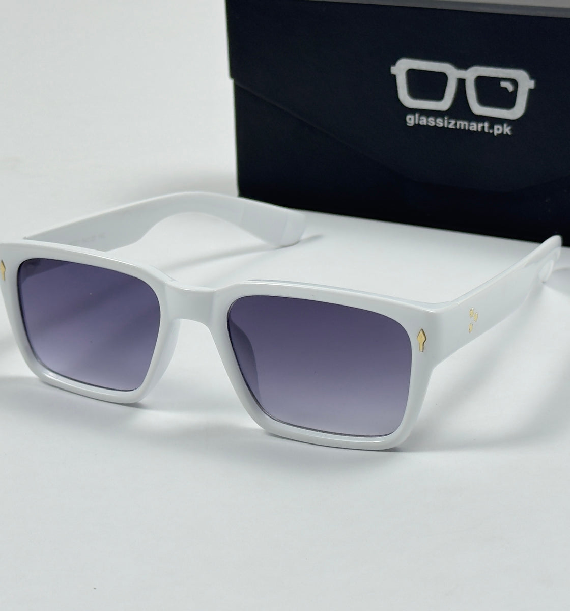 Moscot – 6507 – 53 - White Black Gradient – Acetate  – Sunglasses - Unisex