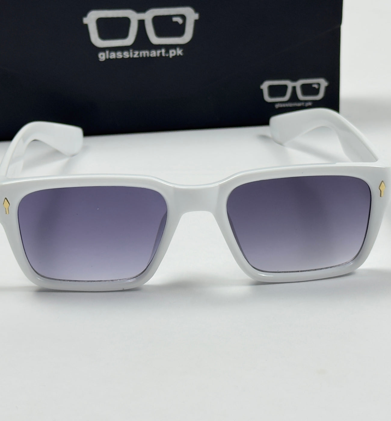 Moscot – 6507 – 53 - White Black Gradient – Acetate  – Sunglasses - Unisex