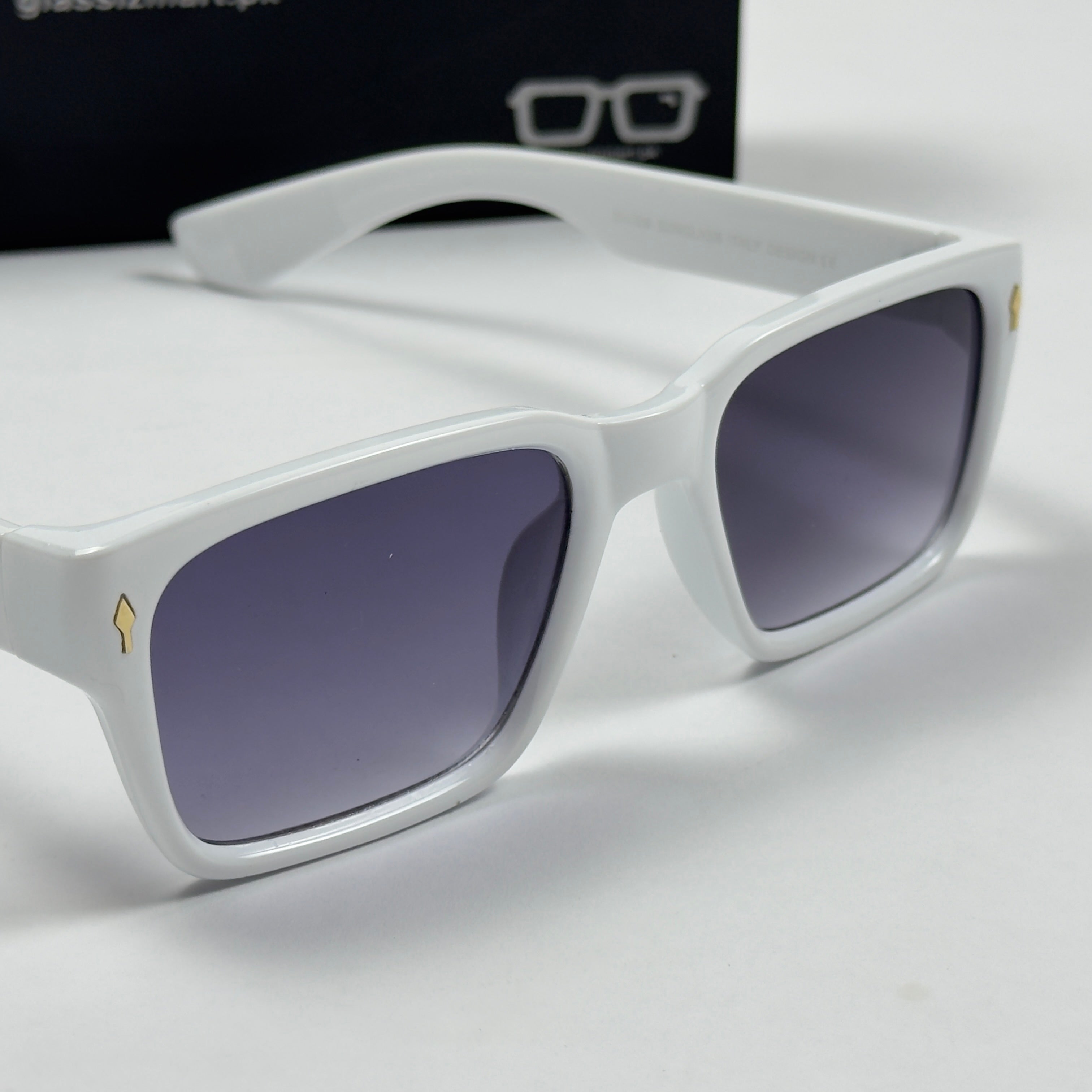 Moscot – 6507 – 53 - White Black Gradient – Acetate  – Sunglasses - Unisex