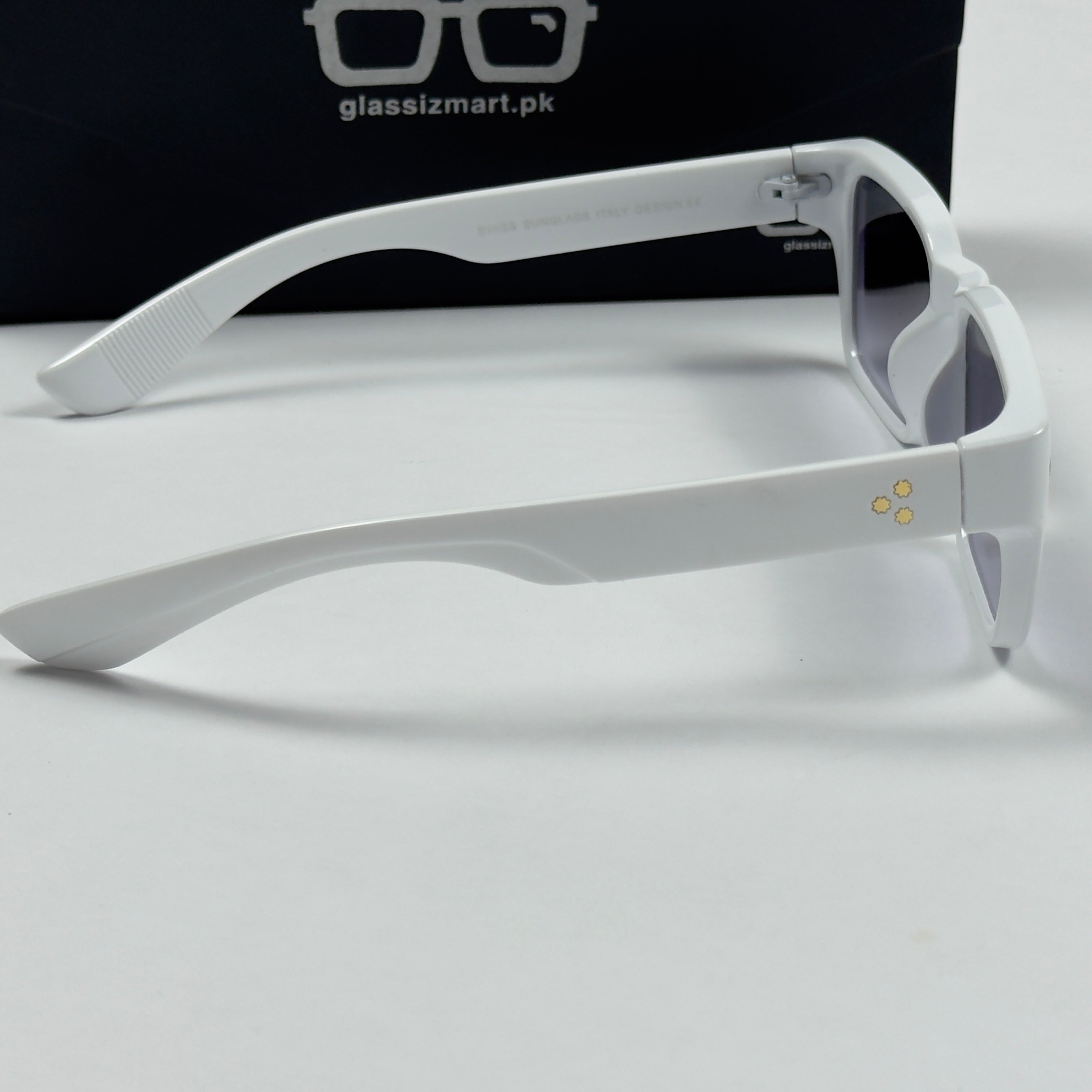 Moscot – 6507 – 53 - White Black Gradient – Acetate  – Sunglasses - Unisex