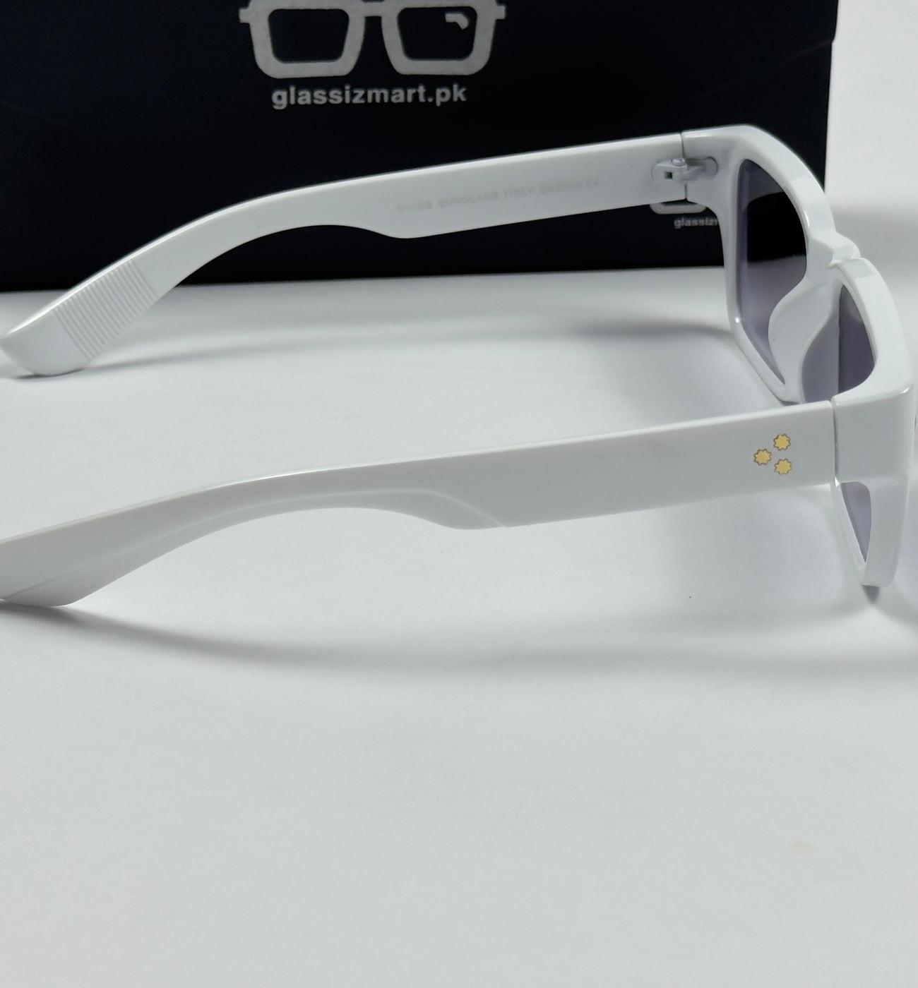Moscot – 6507 – 53 - White Black Gradient – Acetate  – Sunglasses - Unisex