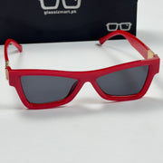 Louis Vuitton – 96008 – 58 – Red Black – Acetate  - Sunglasses – Unisex