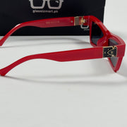 Louis Vuitton – 96008 – 58 – Red Black – Acetate  - Sunglasses – Unisex