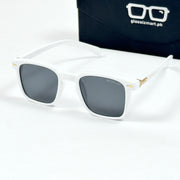 Moscot – 6018 – 49 - White Black – Acetate  – Sunglasses - Unisex