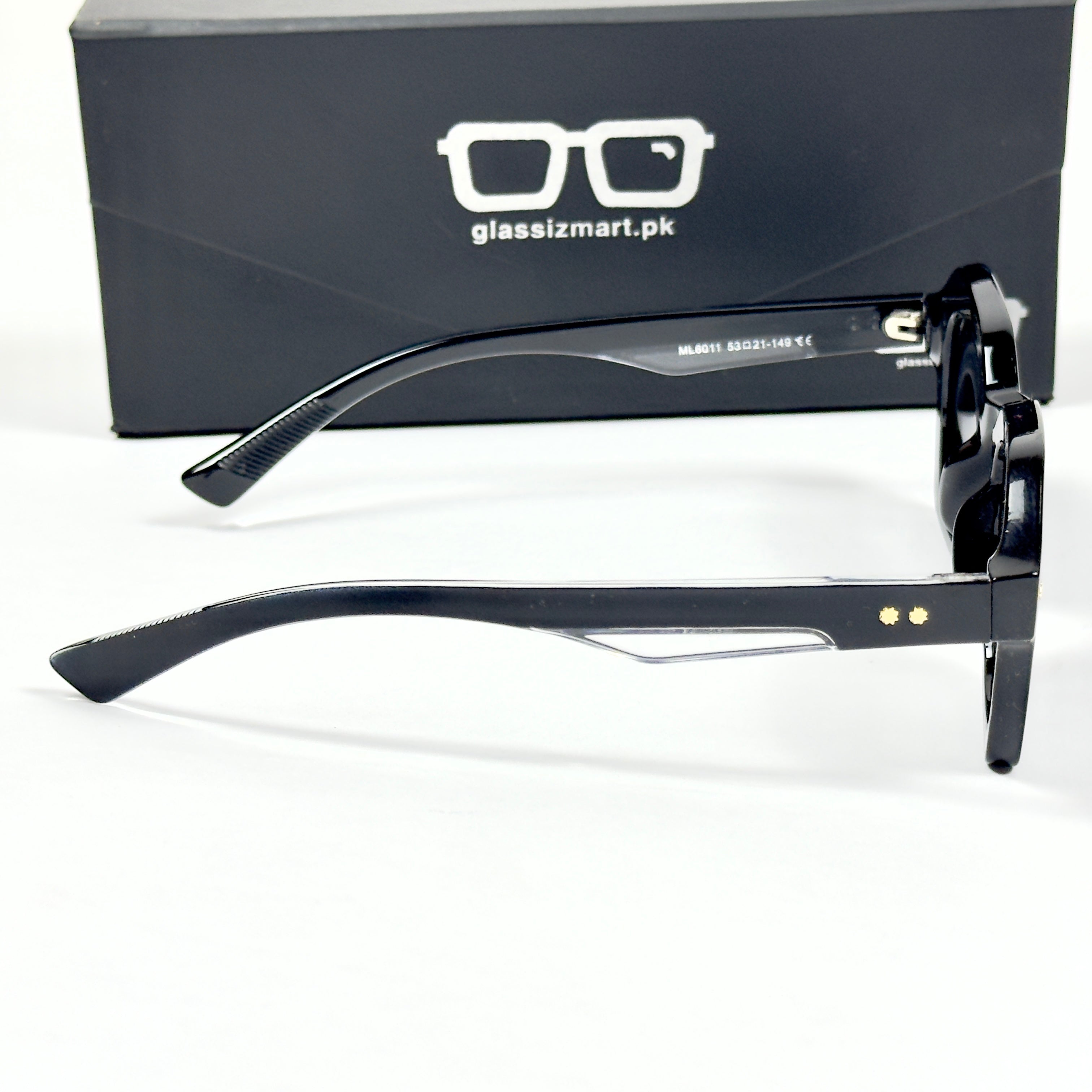 Moscot – 6011 – 53 - Black – Acetate  – Sunglasses - Unisex